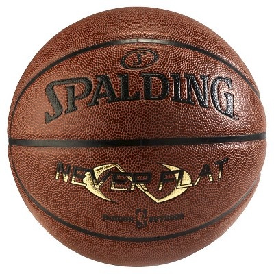 slide 1 of 1, Spalding Never Flat Basketball, 29.5 in