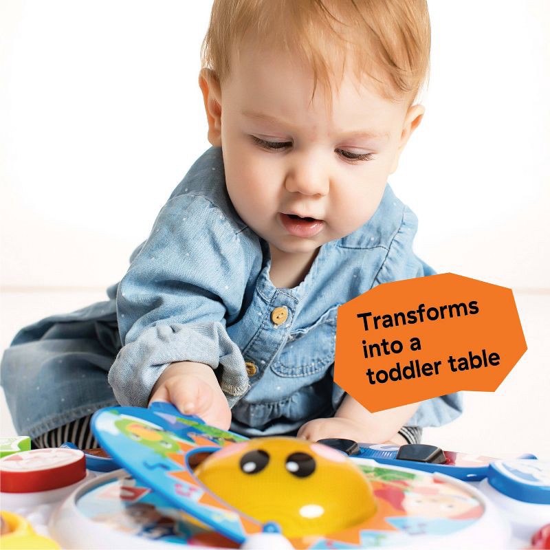 slide 13 of 14, Baby Einstein 2-in-1 Discovering Music Activity Table and Floor Toy, 1 ct
