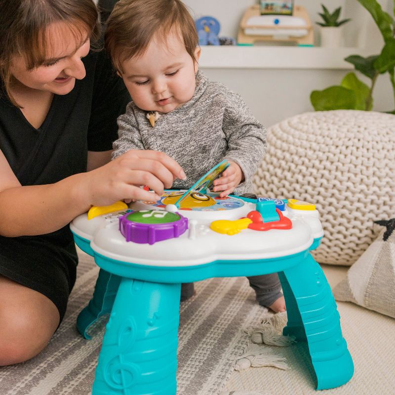 slide 6 of 12, Baby Einstein 2-in-1 Discovering Music Activity Table and Floor Toy, 1 ct