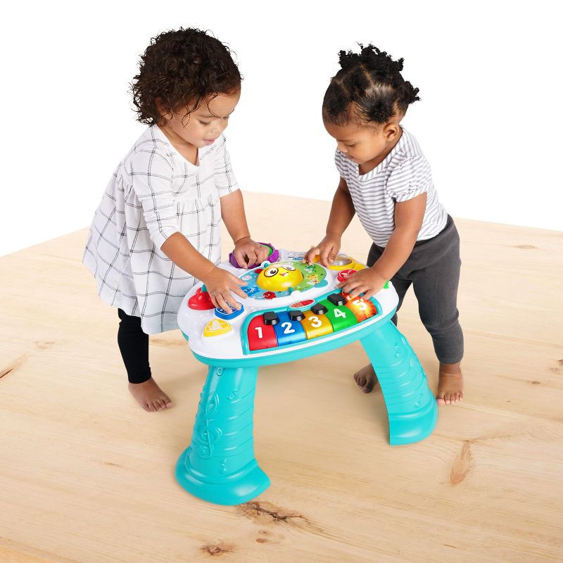 slide 7 of 12, Baby Einstein 2-in-1 Discovering Music Activity Table and Floor Toy, 1 ct