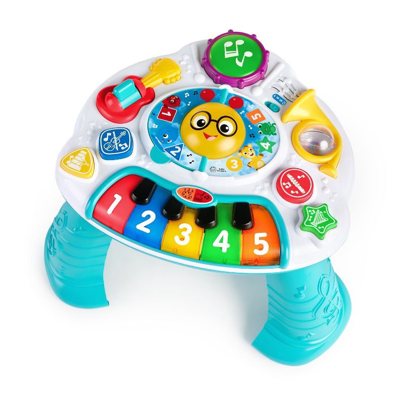 slide 8 of 12, Baby Einstein 2-in-1 Discovering Music Activity Table and Floor Toy, 1 ct