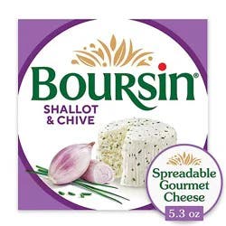 Boursin Shallot & Chive Gournay Cheese - 5.2 Oz