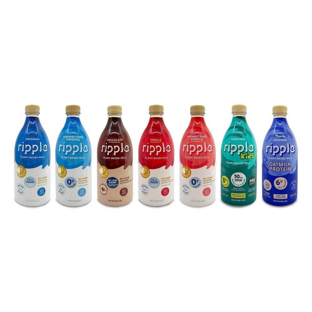 slide 3 of 5, Ripple Dairy-Free Original Milk - 48 fl oz, 48 fl oz