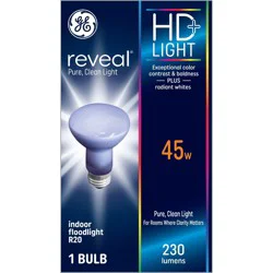 GE Household Lighting GE 45W Reveal Light Bulb