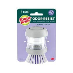 Scotch-Brite Odor Resist Soap Dispensing Palm Brush
