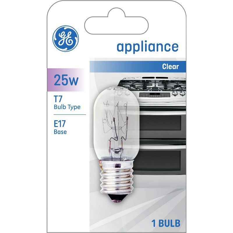 slide 1 of 4, GE Household Lighting GE 25W Microwave Specialty Light Bulb, 1 ct