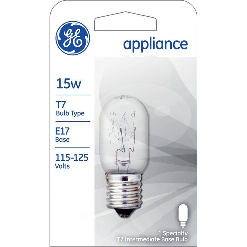 slide 5 of 5, GE Household Lighting GE 15W Appliance Incandescent Light Bulb, 1 ct
