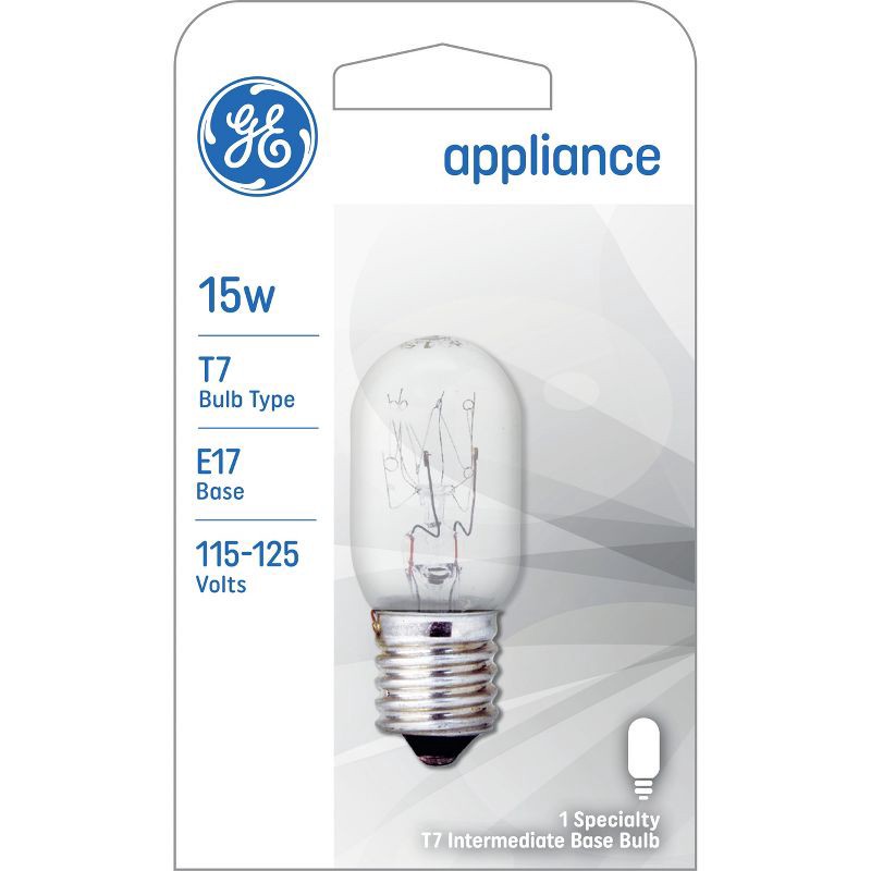 slide 1 of 5, GE Household Lighting GE 15W Appliance Incandescent Light Bulb, 1 ct