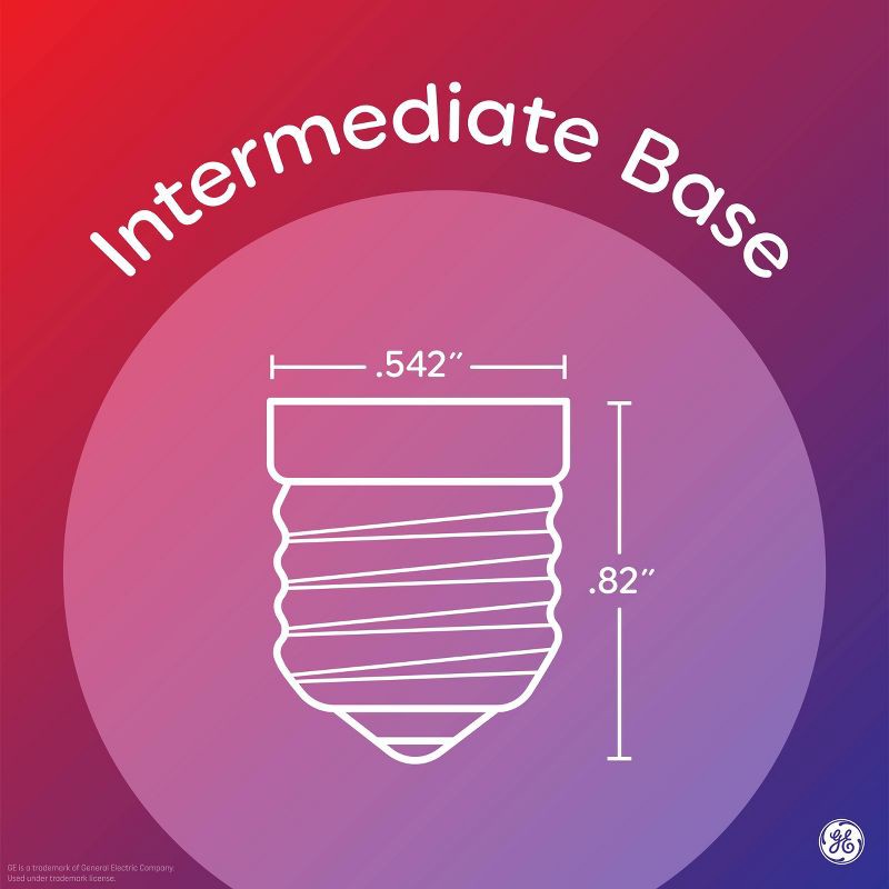 slide 4 of 4, GE Household Lighting GE 40W S11 Light Bulb Soft White, 1 ct