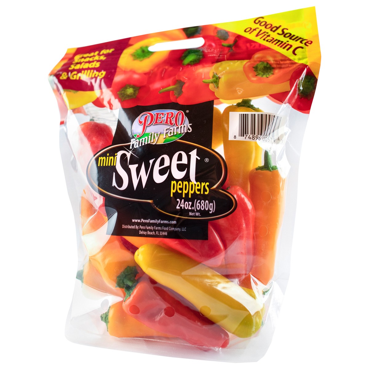 slide 7 of 11, Pero Family Farms Mini Sweet Peppers 24oz, 24 oz