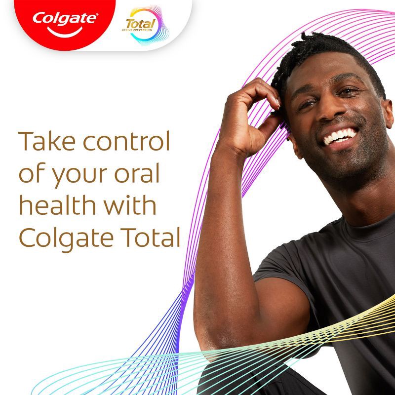 slide 7 of 11, Colgate Total Active Prevention Whitening Toothpaste - Mint - 5.1oz/2pk, 2 ct; 5.1 oz