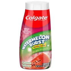Colgate 2-in-1 Kids' Flouride Toothpaste and Anticavity Mouthwash - Watermelon Burst - 4.6oz