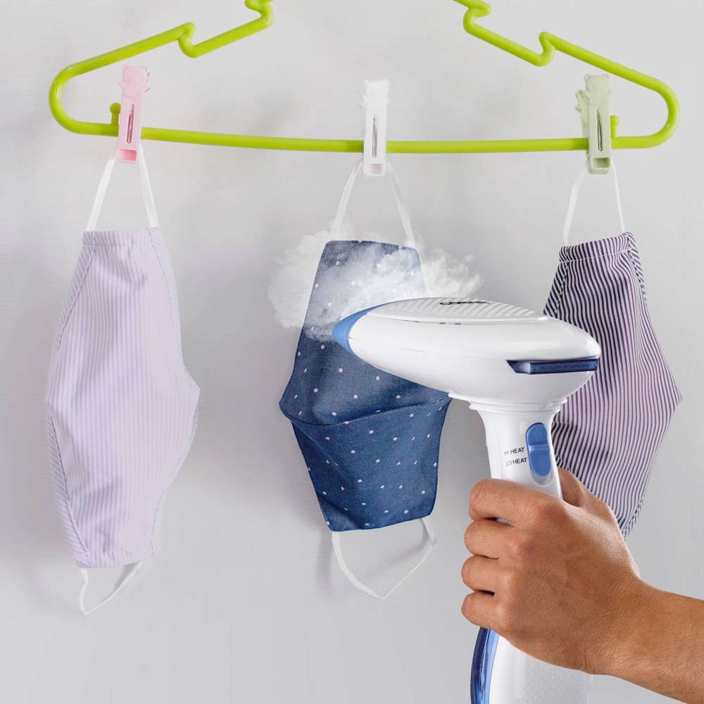 slide 4 of 6, Conair Extreme Steam Fabric Steamer with Dual Heat Blue, 1 ct