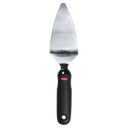 OXO Softworks Pie Server: Stainless Steel Pie Spatula & Slicer, Dishwasher-Safe, Black Handle, 10.3" Length