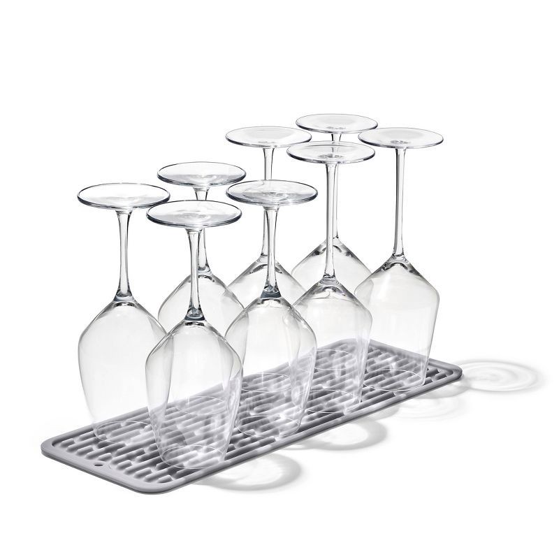 OXO Silicone Wine Glass Drying Mat 