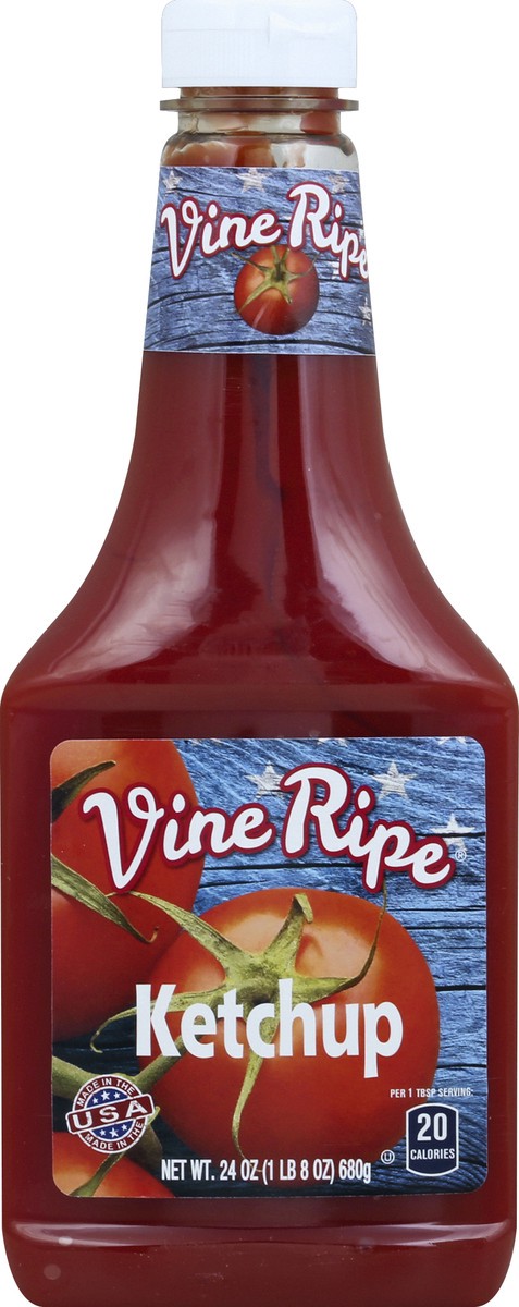 slide 2 of 2, Vine Ripe Ketchup 24 oz, 24 oz