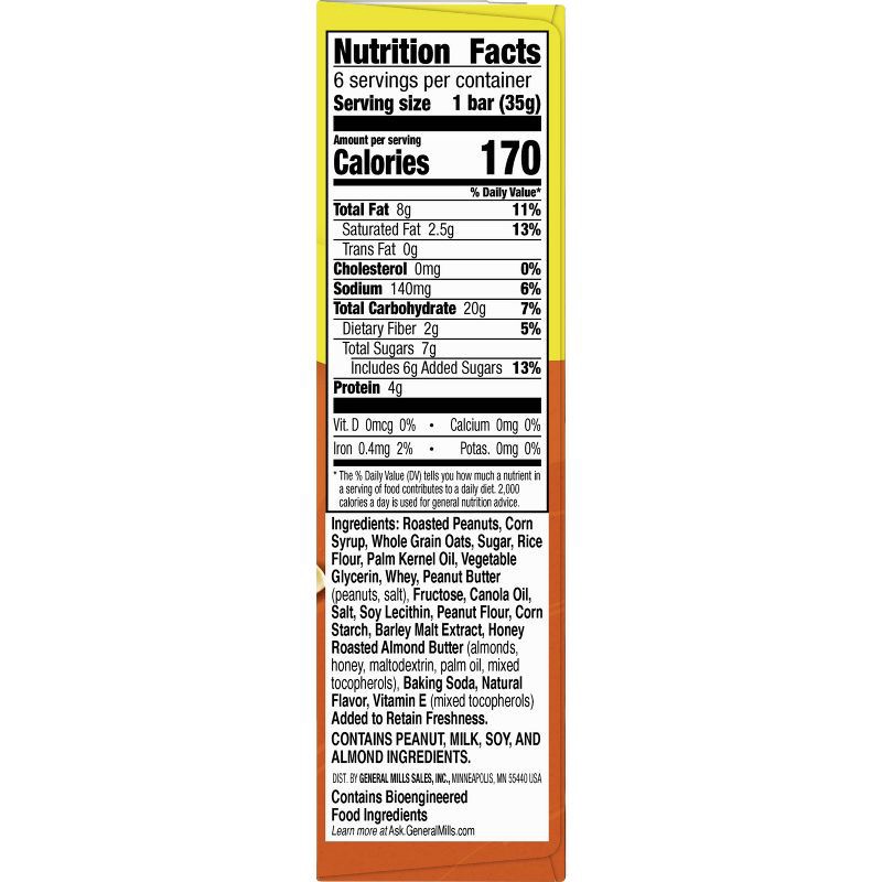 slide 8 of 10, Nature Valley Sweet & Salty Nut Peanut Granola Bars - 7.2oz/6ct, 6 ct; 7.2 oz