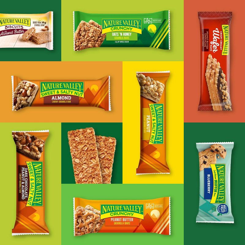 slide 12 of 14, Nature Valley Crunchy Oats 'N Honey Granola Bars - 12ct/17.88oz, 12 ct, 17.88 oz