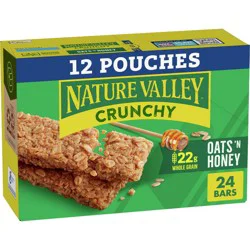 Nature Valley Crunchy Oats 'N Honey Granola Bars - 12ct/17.88oz
