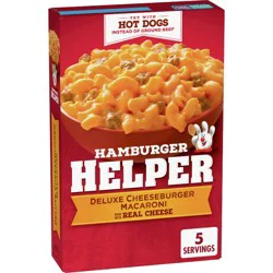 Betty Crocker Hamburger Helper Deluxe Cheeseburger Macaroni - 5.5oz