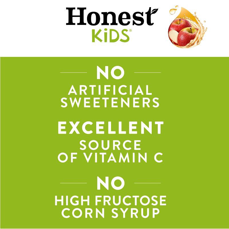 slide 4 of 6, Honest Kids Appley Ever After Organic Juice Drinks - 8pk/6.75 fl oz Pouches, 8 ct; 6.75 fl oz