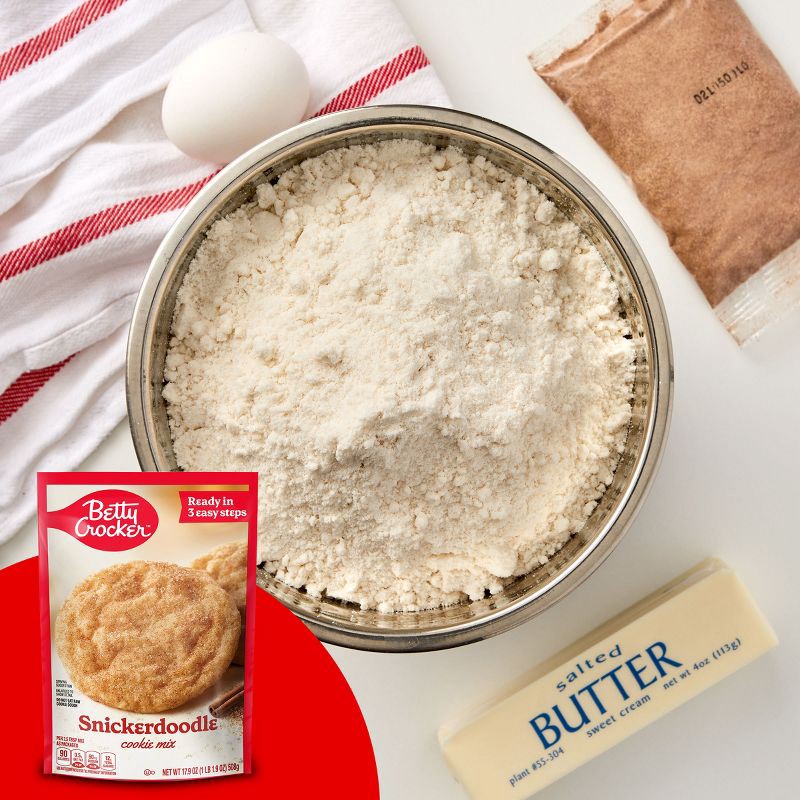 slide 7 of 13, Betty Crocker Snickerdoodle Cookie Mix - 17.9oz, 17.9 oz