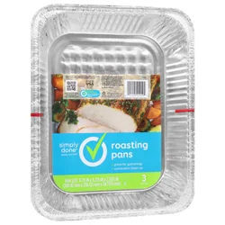 Simply Done Roasting Pans - 3 ea