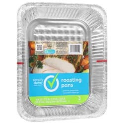 Simply Done Roasting Pans - 3 ea