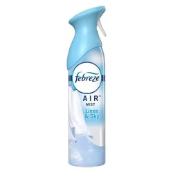 Febreze Air Mist, Air Freshener Spray, Odor Fighting Room Spray, Linen & Sky Scent, 8.1 oz
