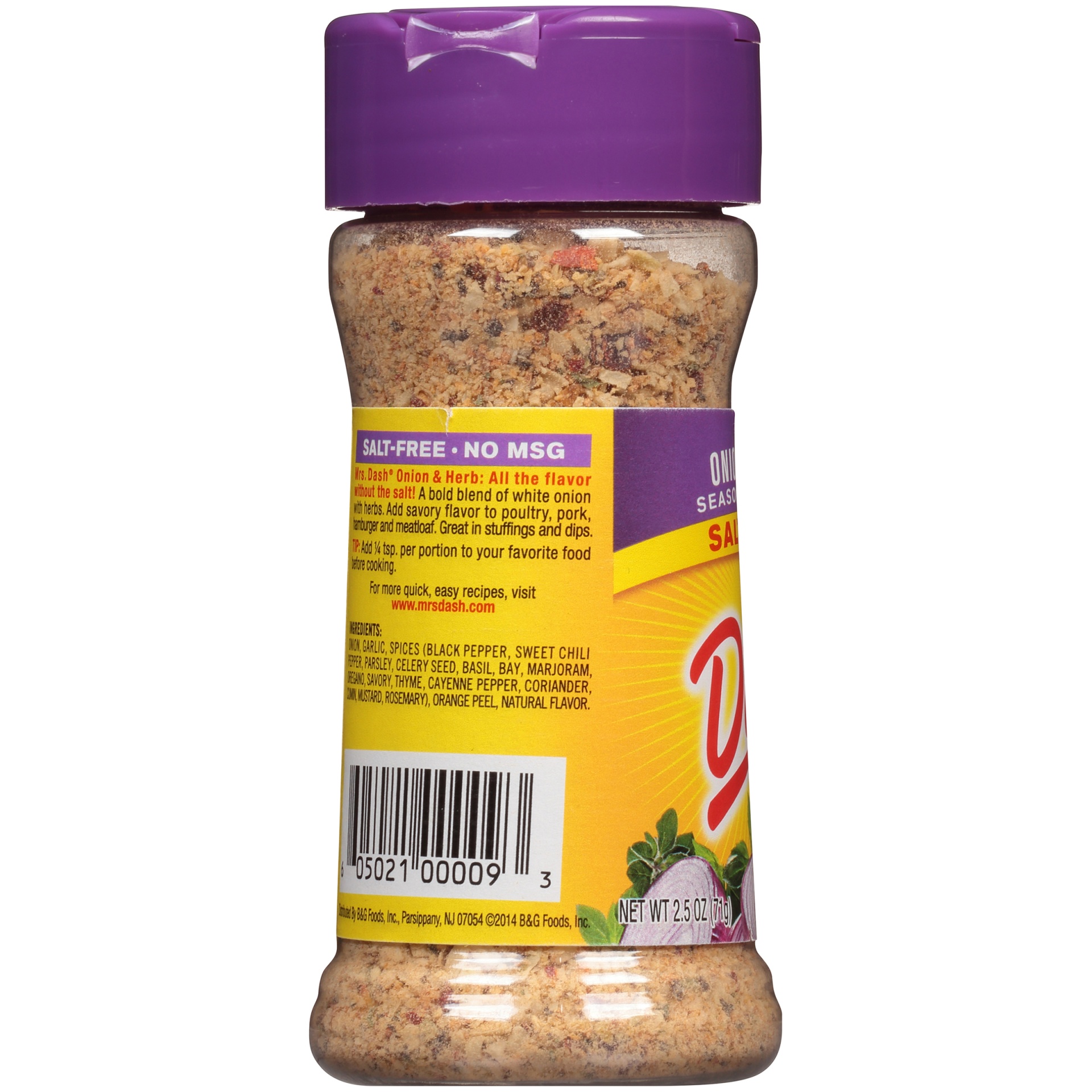 Mrs. Dash Salt Free Onion & Herb Seasoning Blend