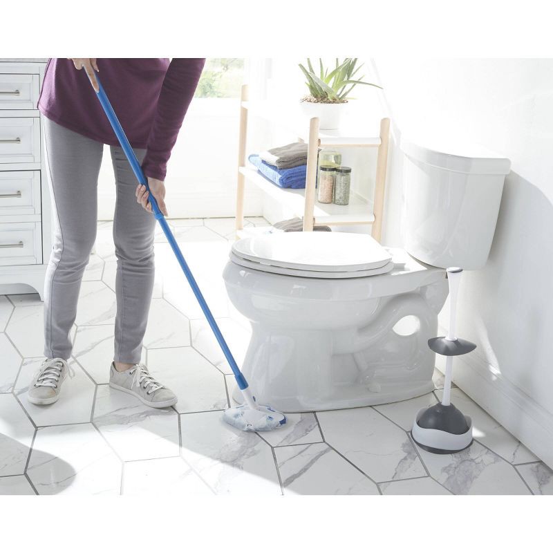 slide 5 of 7, Clorox Extendable Pole Tub & Tile Scrubber, 1 ct