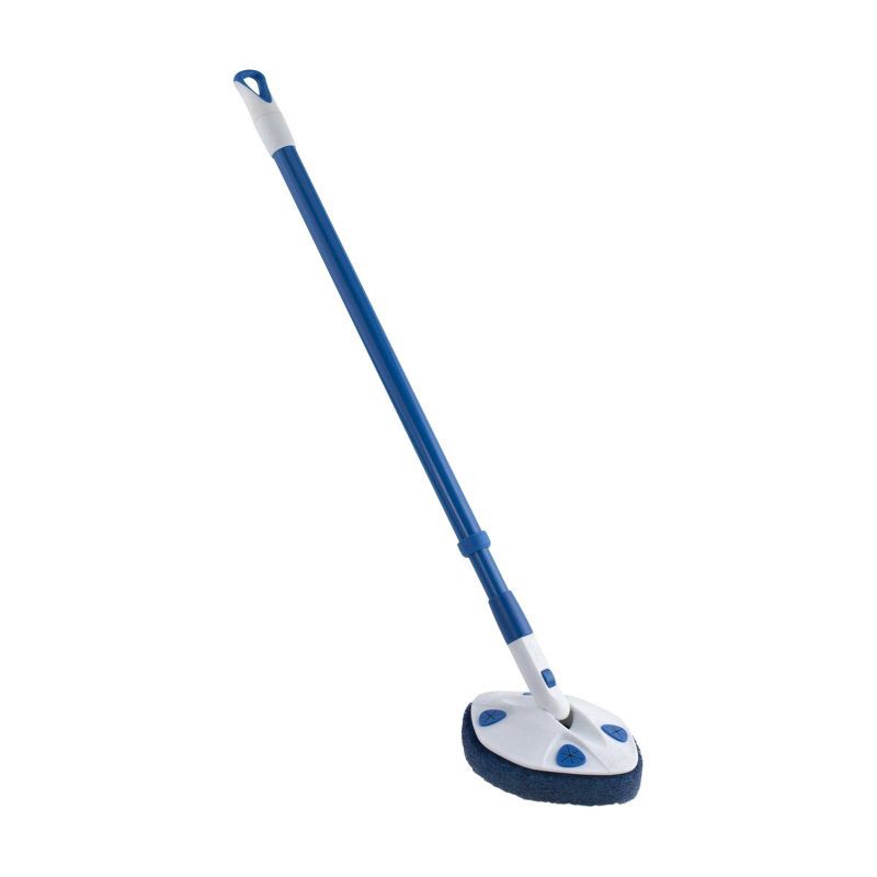 slide 1 of 7, Clorox Extendable Pole Tub & Tile Scrubber, 1 ct