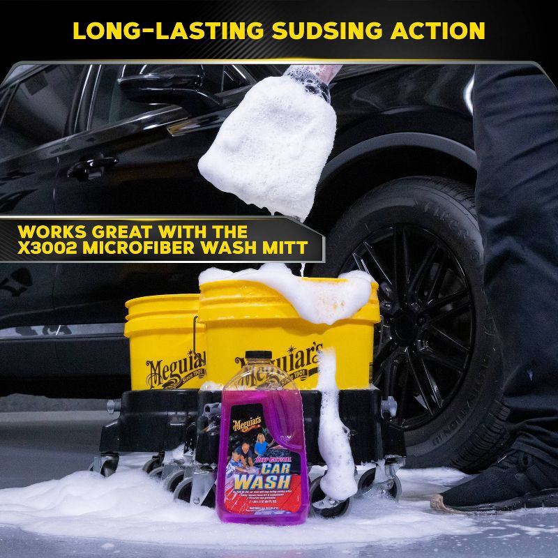 slide 6 of 8, Meguiars 64oz Deep Crystal Car Wash, 64 oz