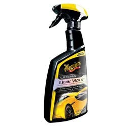 Meguiars 24oz Ultimate Quick Car Wax: Liquid Spray, UV Protection, Prevents Fading & Aging, Automotive Cleaning Supplies