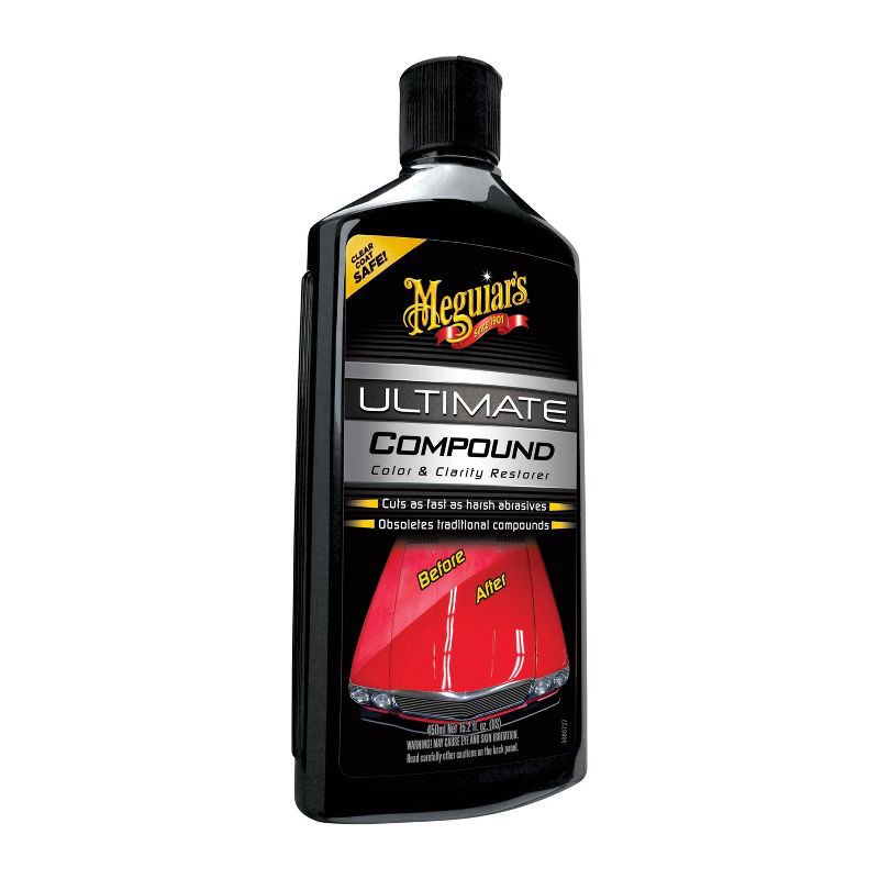 slide 1 of 12, Meguiars 15.2oz Ultimate Compound Automotive Finish Restorer, 15.2 oz