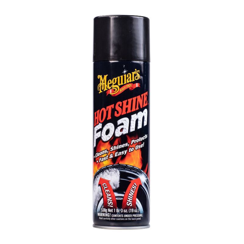 slide 1 of 6, Meguiars Meguiars Hot Shine Tire Foam, 1 ct