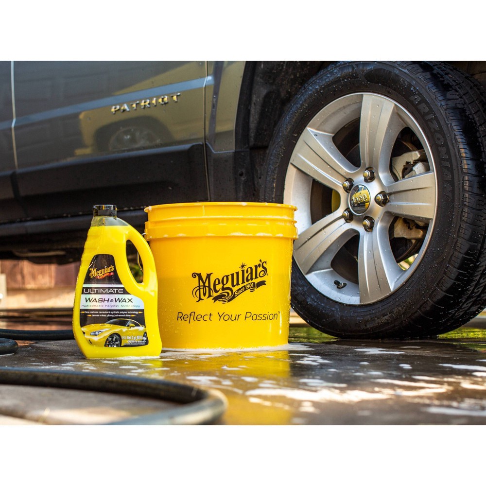 slide 2 of 6, Meguiars 48ozUltimate Wash and Wax Auto Care Fluid, 1 ct