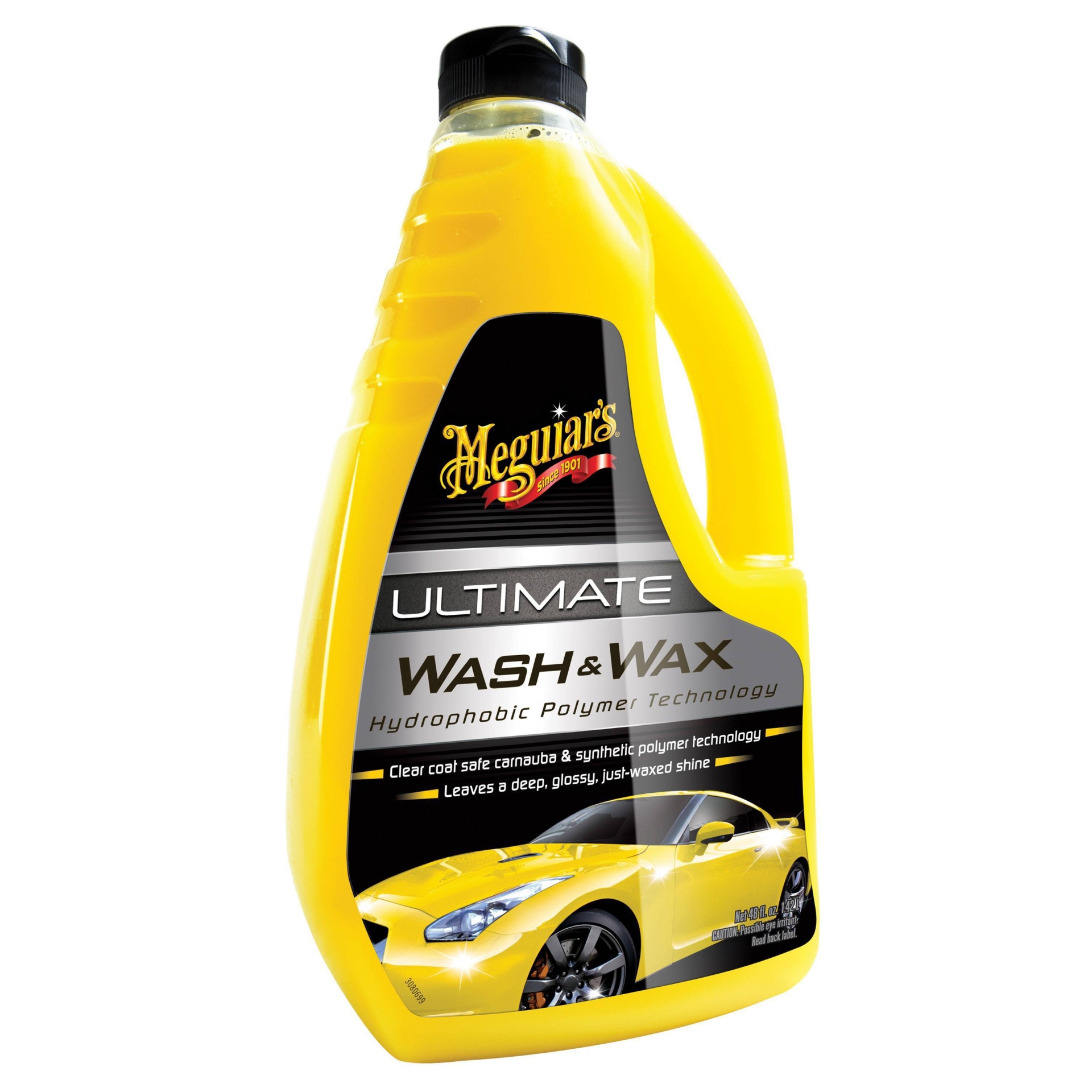 slide 1 of 6, Meguiars 48ozUltimate Wash and Wax Auto Care Fluid, 1 ct