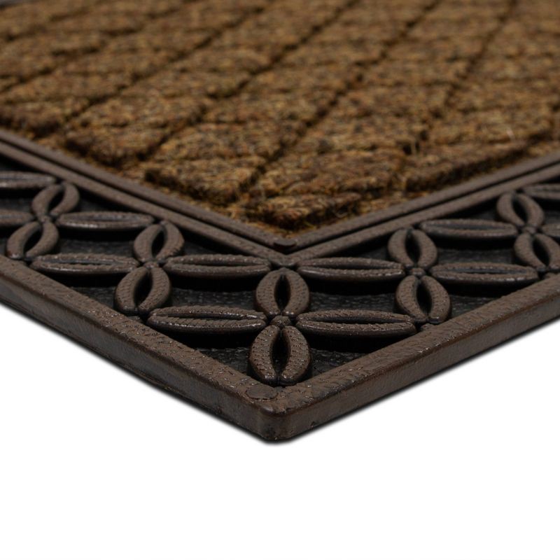 slide 2 of 5, 1'5.5" x 2'5.5" Link Doormat Brown - Mohawk, 1 ct