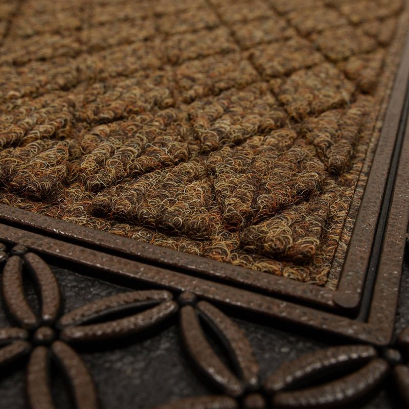 slide 3 of 5, 1'5.5" x 2'5.5" Link Doormat Brown - Mohawk, 1 ct