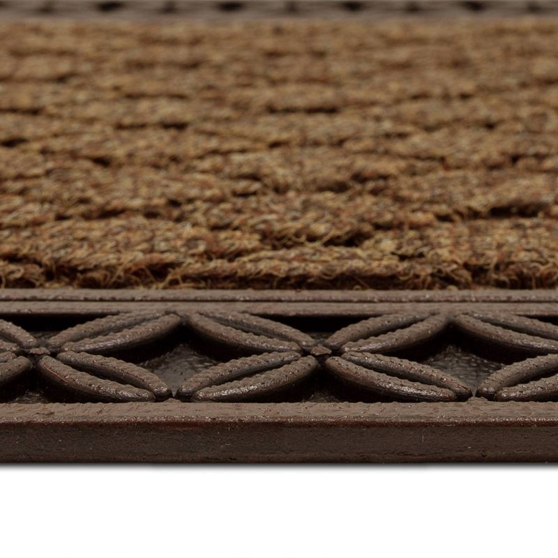 slide 4 of 5, 1'5.5" x 2'5.5" Link Doormat Brown - Mohawk, 1 ct