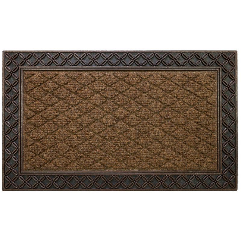 slide 1 of 5, 1'5.5" x 2'5.5" Link Doormat Brown - Mohawk, 1 ct