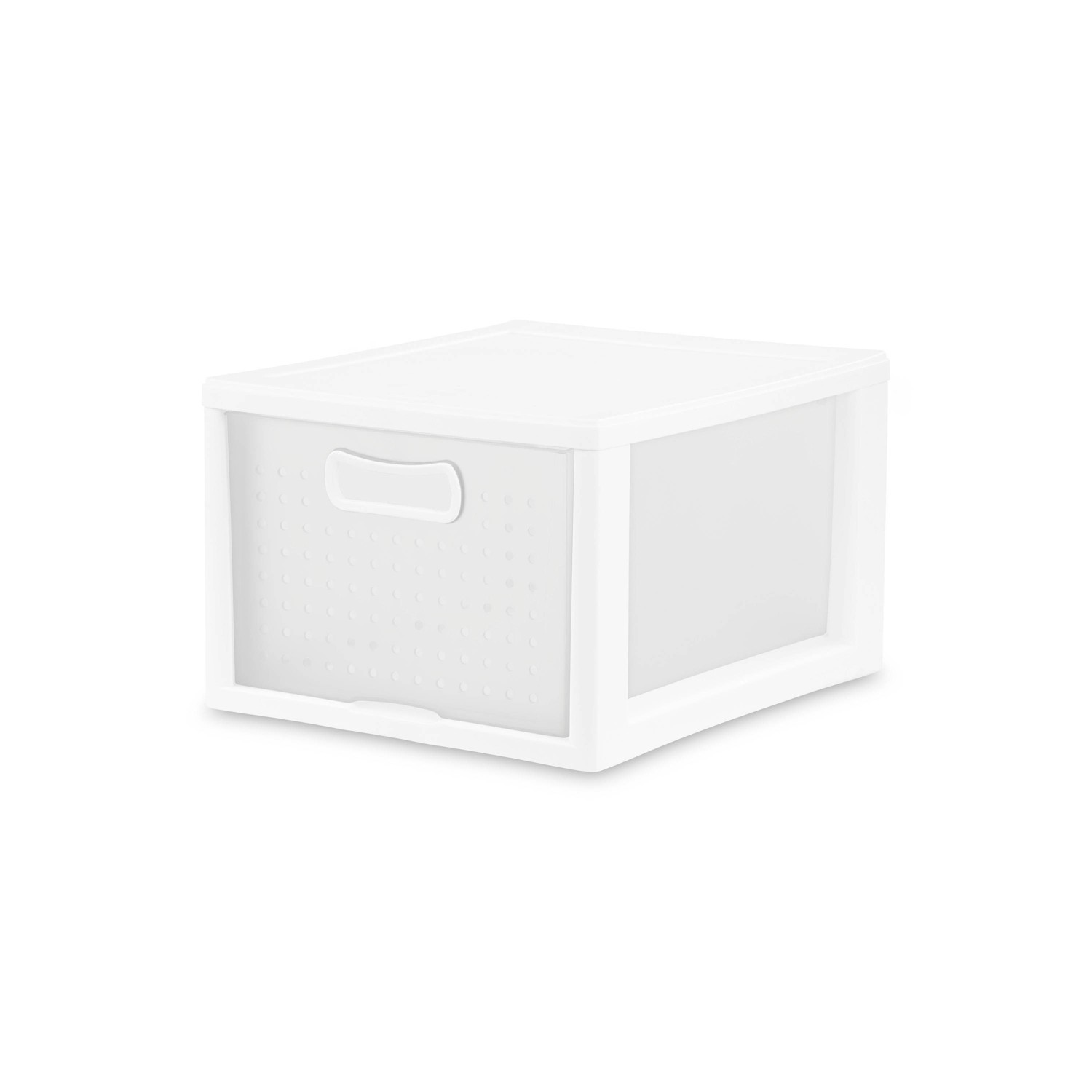 slide 6 of 9, Sterilite Small Deep Modular Drawer White, 1 ct