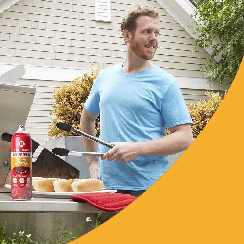 slide 2 of 4, First Alert AF400 EZ Fire Spray Fire Extinguishing Aerosol Spray, 1 ct