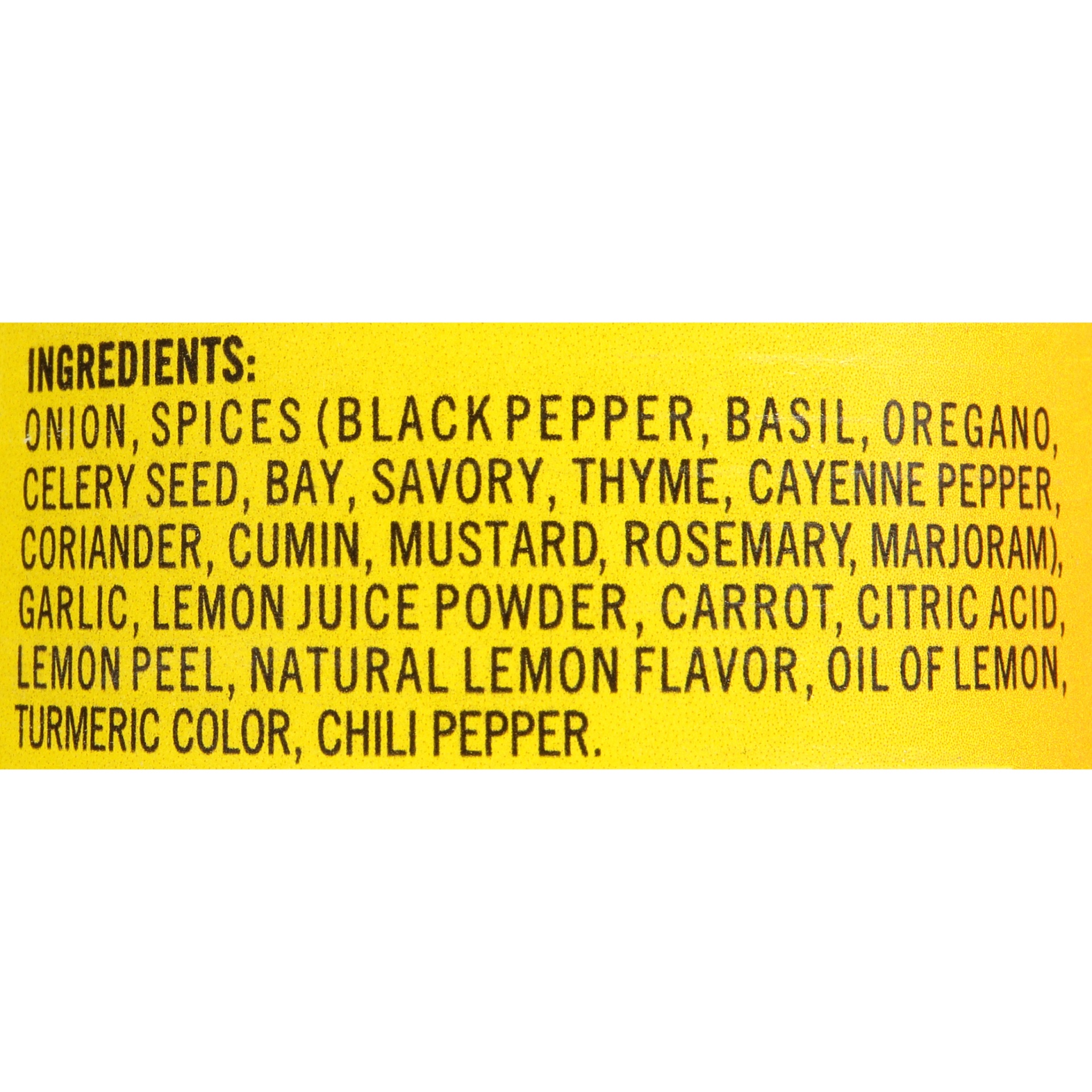 slide 6 of 6, Dash Lemon Pepper Salt-Free Seasoning Blend 2.5 oz. Shaker, 2.5 oz