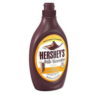 slide 1 of 1, Hershey's Genuine Chocolate Plus Calcium Flavored Syrup, 18.5 oz