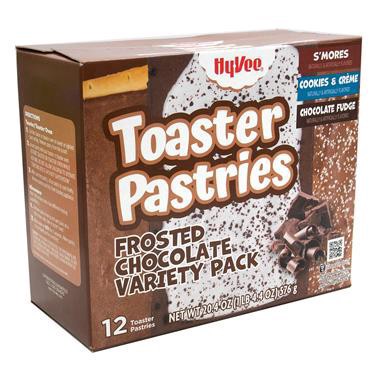 slide 1 of 1, Hy-Vee Frosted Chocolate Variety, 20.4 oz