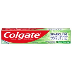 Colgate Sparkling White Whitening Toothpaste, Mint Zing - 6.0 Ounce