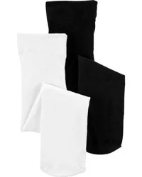 Carter's Toddler 2-Pack Tights Black/White 2T-4T