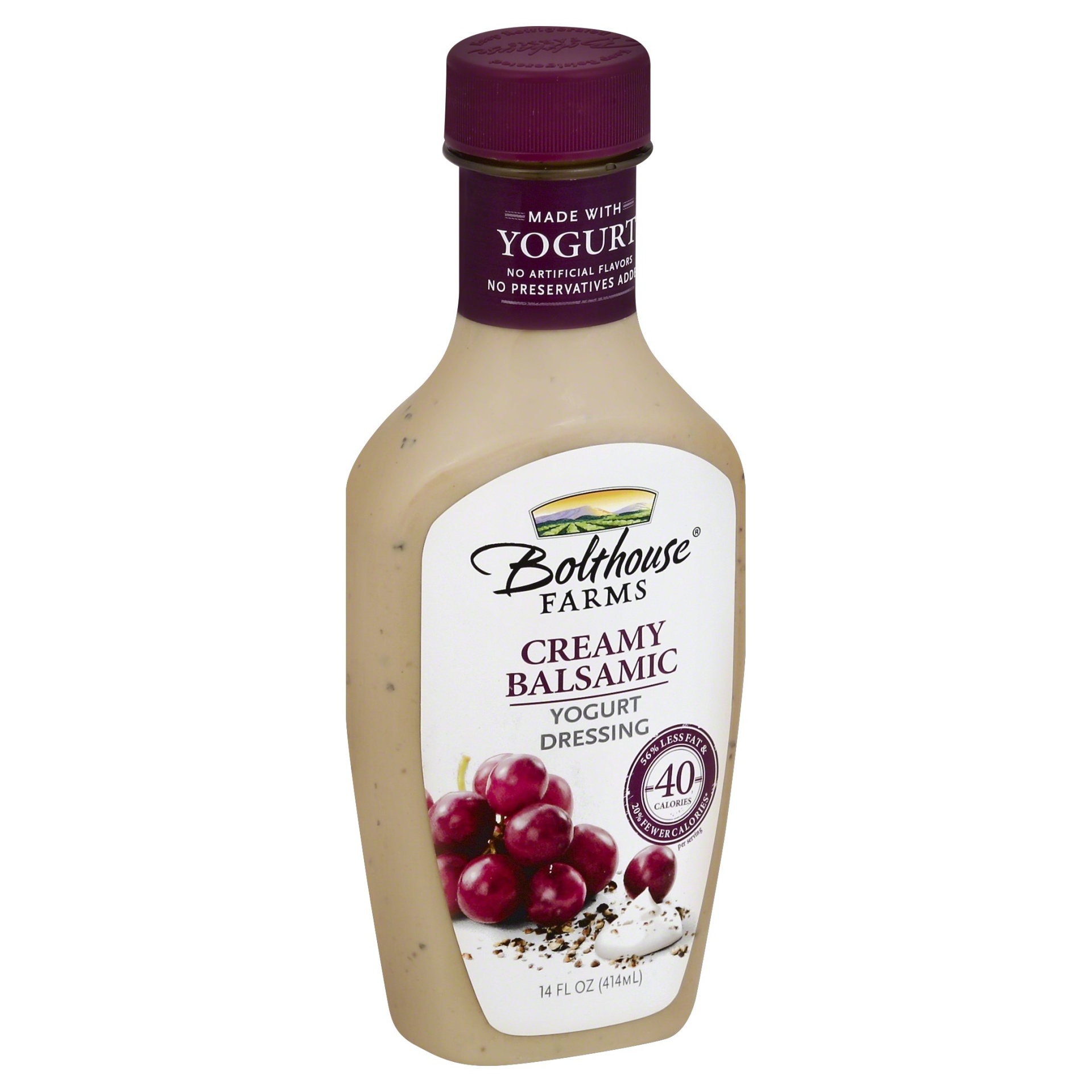 slide 1 of 2, Bolthouse Farms Creamy Balsamic Yogurt Dressing, 14 fl oz